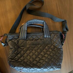 MZ Wallace medium Quilted Black Bag
